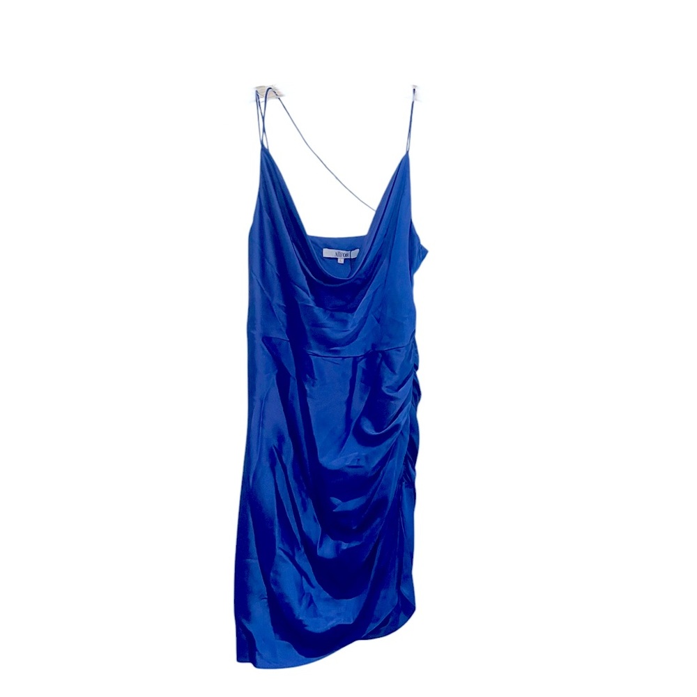AIIFOS Blue Marita Mini Dress, NWT (L) - Picture 3 of 7